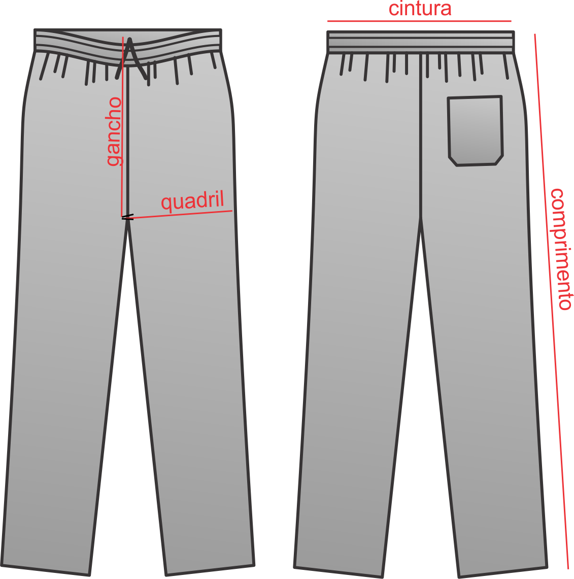 Calça Elástico Unissex