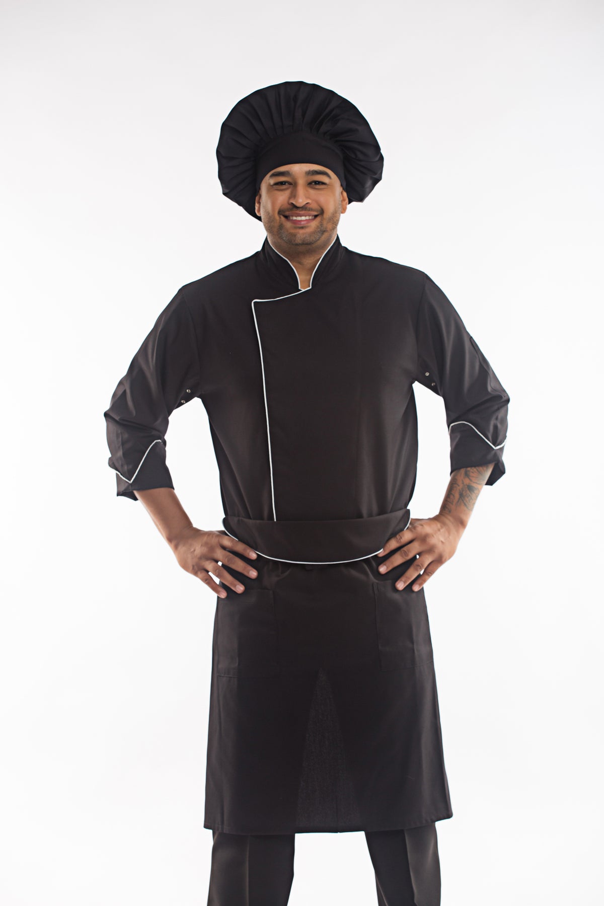 Touca Chef com Pregas Unissex