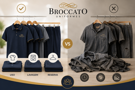 Quantos uniformes cada funcionário precisa?