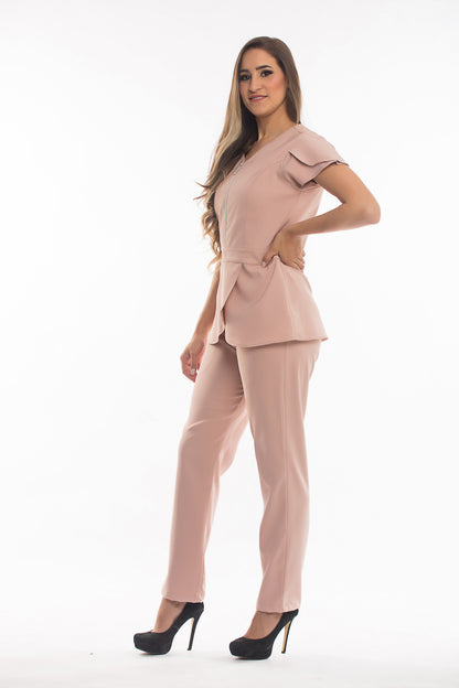 Camisa Scrubs Feminino Tulipa