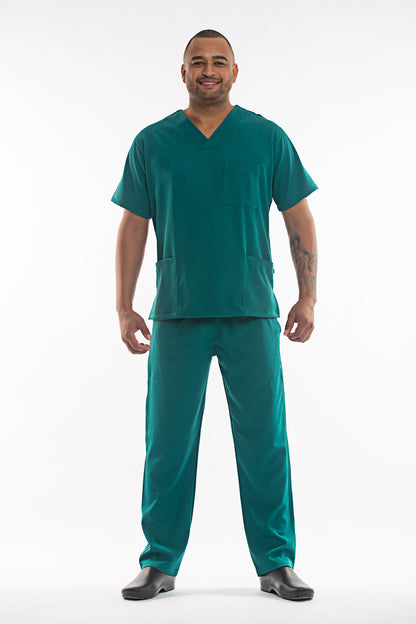 Camisa Scrubs Unissex Decote V