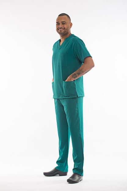 Camisa Scrubs Unissex Decote V