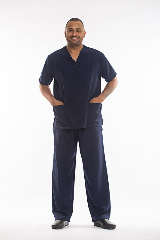 Camisa Scrubs Unissex Decote V