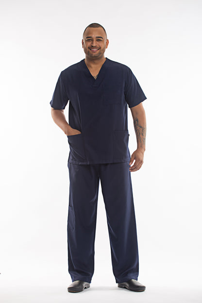 Camisa Scrubs Unissex Decote V